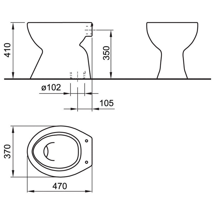TOILET TRAY FAYANS CLASSICA 2.0