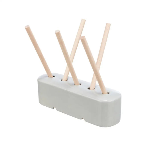 Feeder Trixie Grey Wood Ceramic 26 × 23 × 17 CM Hay - Домашни Животни<<<Дом Градина<<<BigBuy&&&Купички за храна и