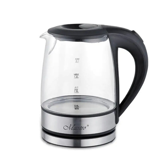 Feel-Maestro MR062 electric kettle 1.2 L Black Transparent 1630 W - Electric kettlesAGD-CZE<<<Home Appliance