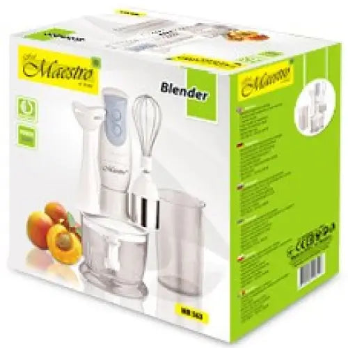 Feel-Maestro MR563 blender 0.6 L Cooking blender White 300 W - Mixers / blendersAGD-MIB<<<Home Appliance