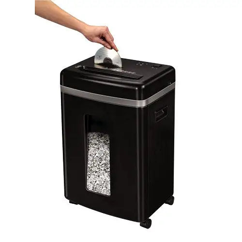 Fellowes Powershred 450M paper shredder Micro-cut shredding Black - ShreddersBIU-NIS<<<Office equipmentBIU<<<ActionPL