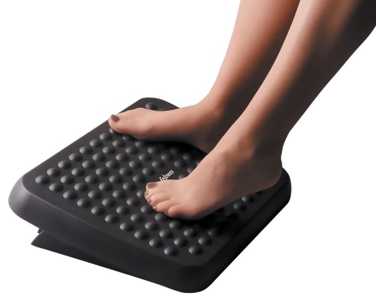 Ergonomic Footrest Fellowes 48121-70 Black
