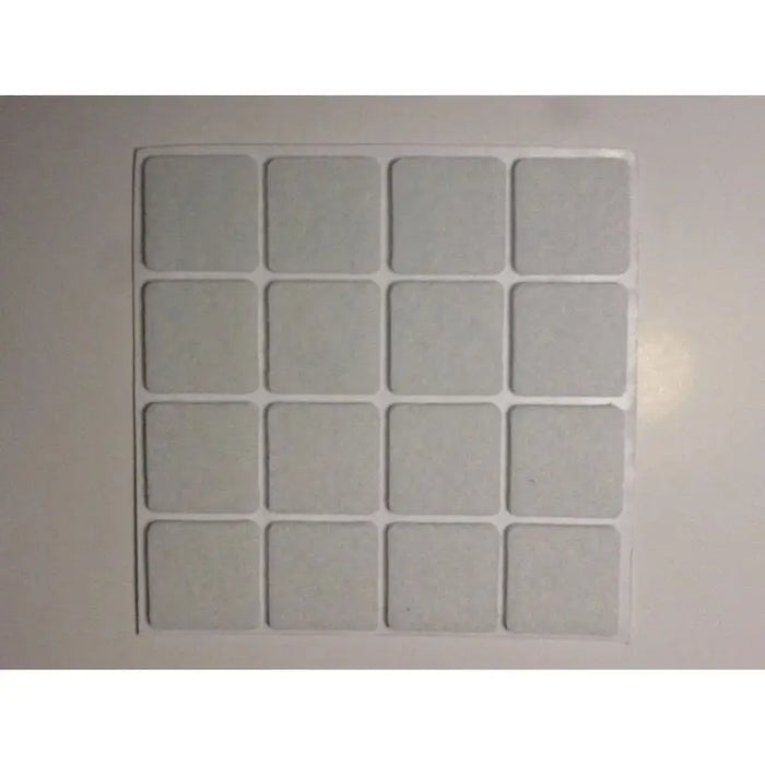 FELT PADS SQUARE 22 MM 16 PCS. GASTRA - Ленти<<<Лепила и ленти<<<Подови и стенни покрития<<<Praktiker&&&Ленти<<<Лепила