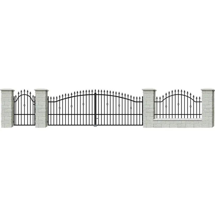 FENCE PANEL 1.20X2M POLARGOS POLIS - Пана и Врати<<<Мрежи и огради<<<Градина<<<Praktiker&&&Метални пана и