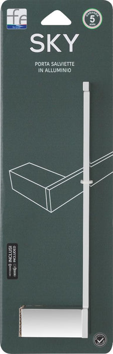 SKY ALU SILVER TOWEL RACK