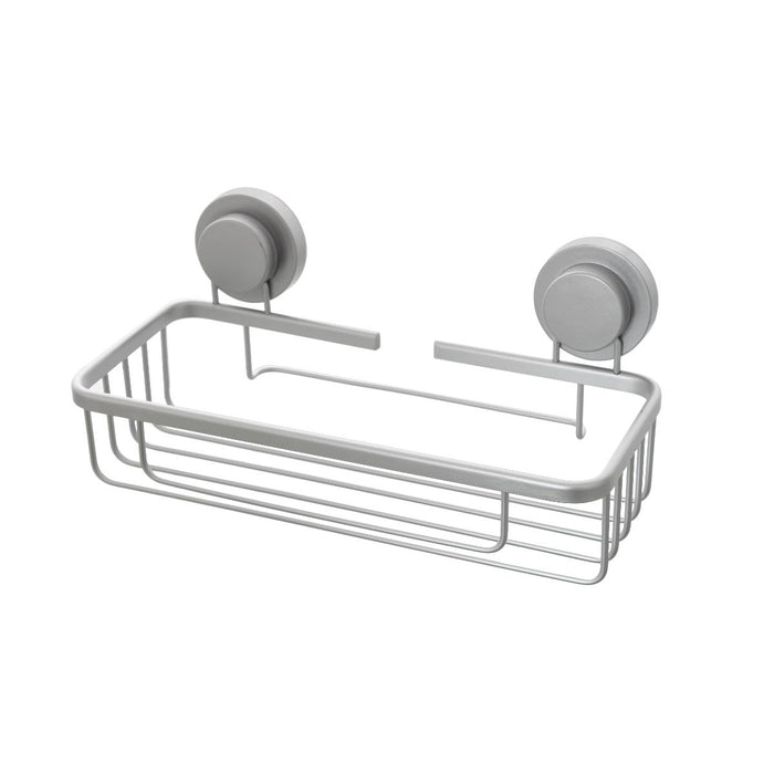 SINGLE LEVEL RECTANGULAR SHELF ALU SILVER