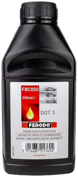 FERODO СПИРАЧНА ТЕЧНОСТ DOT3 500ML