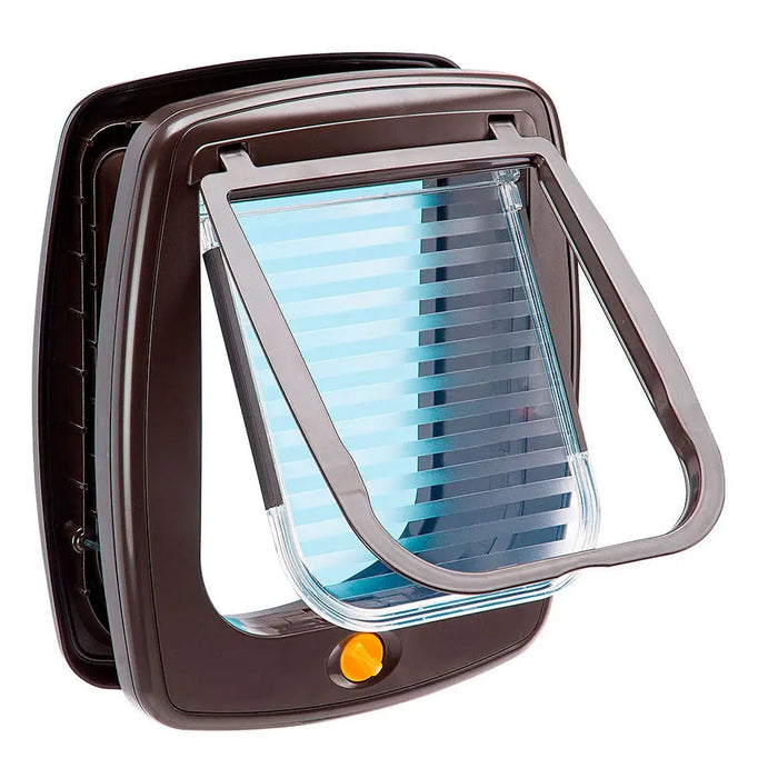 FERPLAST Swing 9 - Doors for medium dogs and large cats brown - Universal cages and carriers (for dogs