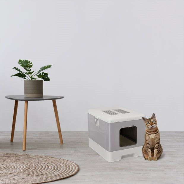 FERPLAST Sahara Lilac - cat litter box - 52 x 39 x 40cm