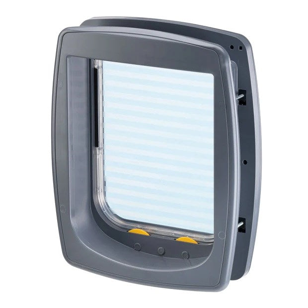 FERPLAST Swing 11 grey - dog and cat door - 31 x 9.6 x 38.4 cm