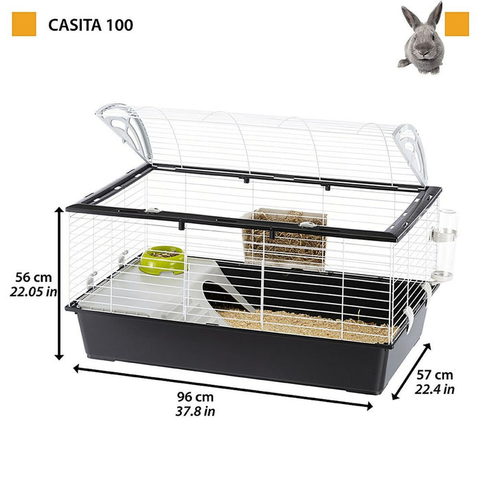 Cage Ferplast 100 Metal Plastic 96 x 57 x 56 cm