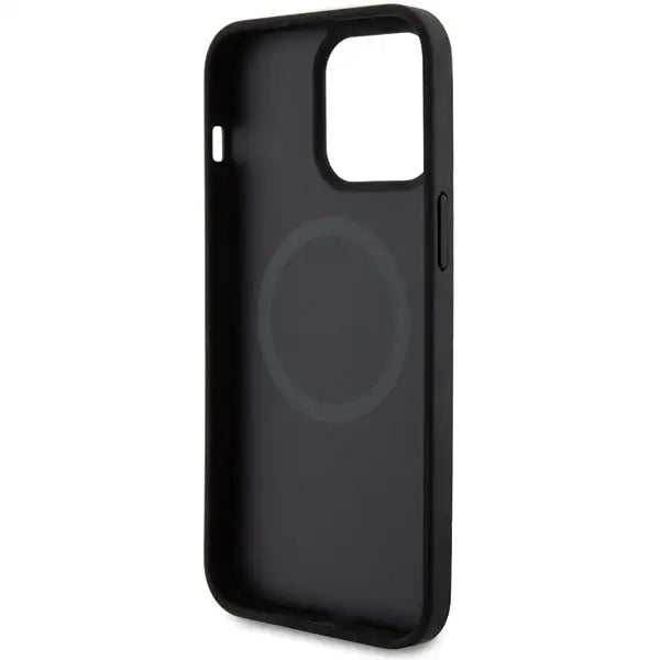 Ferrari Carbon Metal Logo MagSafe case for iPhone 15 Pro Max - black - Cell phone cases and covers<<<HurtelXML