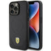 Ferrari Carbon Metal Logo MagSafe case for iPhone 15 Pro Max - black - Cell phone cases and covers<<<HurtelXML