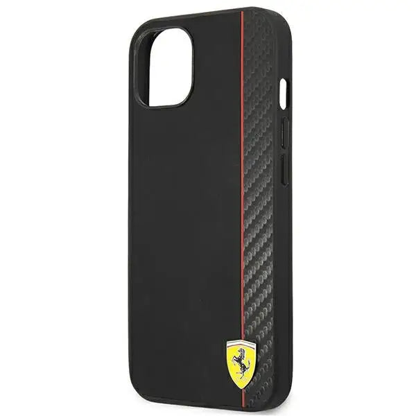 Ferrari FEHCP14MAXBK iPhone 14 Plus 6.7’’ black/black hardcase Carbon - Cell phone cases and covers<<<HurtelXML