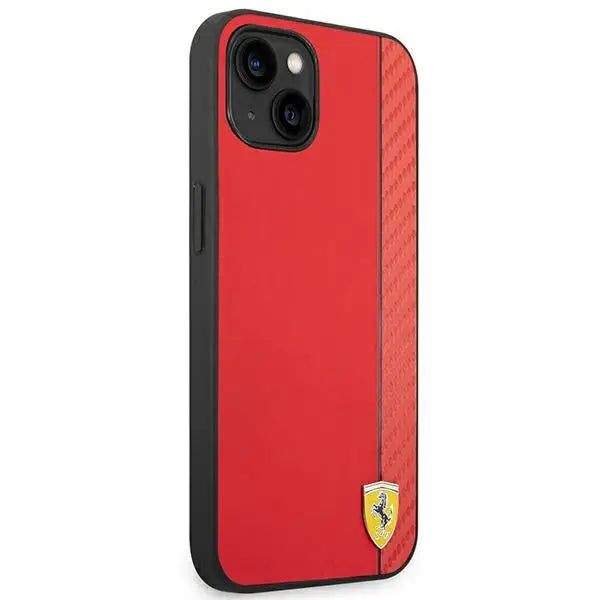 Ferrari FEHCP14MAXRE iPhone 14 Plus 6.7’’ red/red hardcase Carbon - Cell phone cases and covers<<<HurtelXML