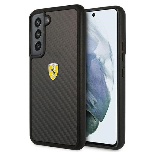 Ferrari FEHCS22SFCAK S22 S901 black/black hardcase On Track Real Carbon - Cell phone cases and covers<<<HurtelXML