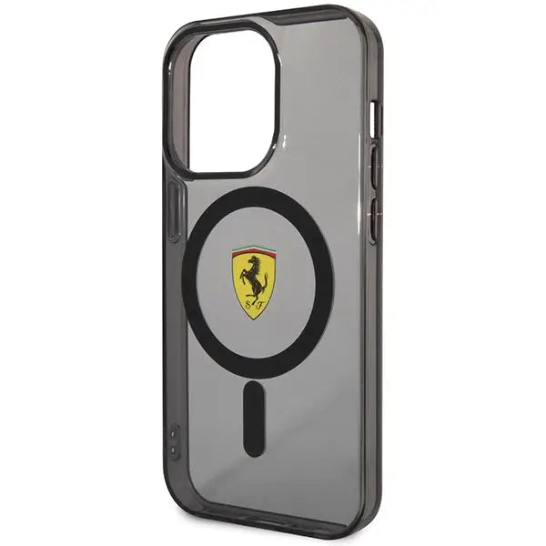 Ferrari FEHMP14LUKK iPhone 14 Pro 6.1’’ black/black hardcase Translucent Magsafe - Cell phone cases