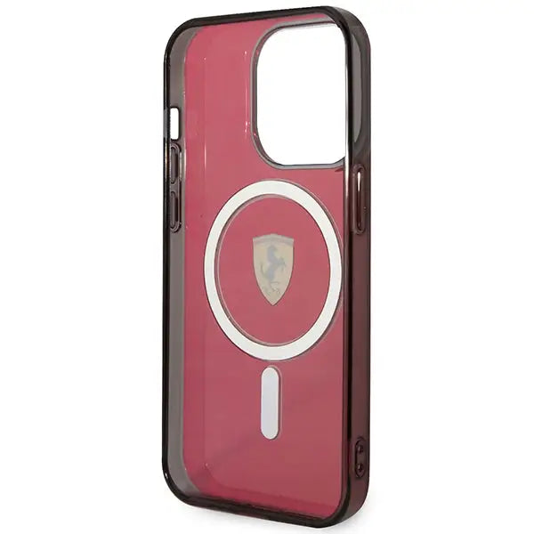 Ferrari FEHMP14LUKR iPhone 14 Pro 6.1’’ red/red hardcase Translucent Magsafe - Cell phone cases and covers<<<HurtelXML