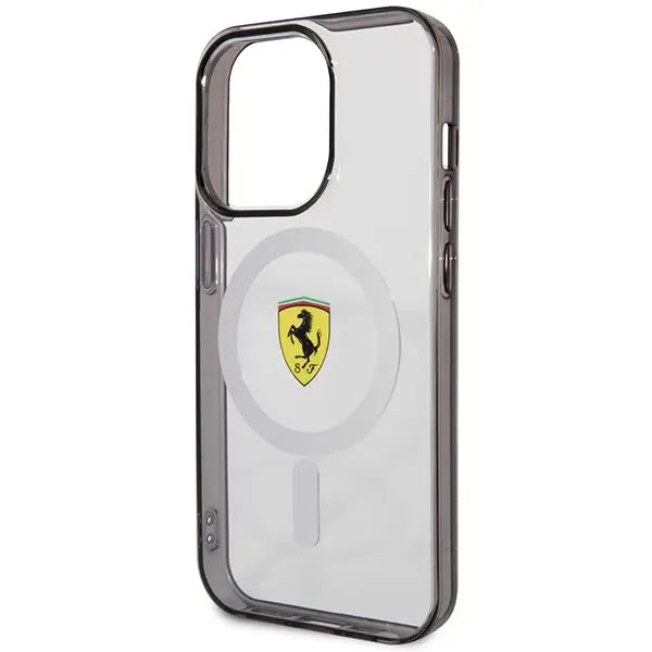 Ferrari FEHMP14LURKT iPhone 14 Pro 6.1’’ clear/transparent hardcase Outline Magsafe - Cell phone cases