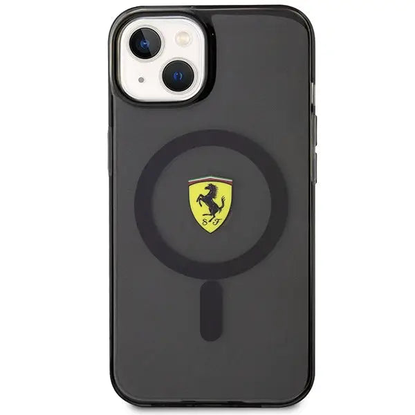 Ferrari FEHMP14MURKK iPhone 14 Plus 6.7’’ black/black hardcase Translucent Magsafe - Cell phone cases