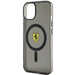 Ferrari FEHMP14SURKK iPhone 14 6.1’’ black/black hardcase Translucent Magsafe - Cell phone cases and covers<<<HurtelXML