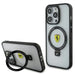 Ferrari FEHMP15LUSCAH iPhone 15 Pro 6.1’’ transparent hardcase Ring Stand 2023 Collection MagSafe - Cell phone cases