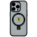 Ferrari FEHMP15XUSCAH iPhone 15 Pro Max 6.7’’ transparent hardcase Ring Stand 2023 Collection MagSafe - Cell phone