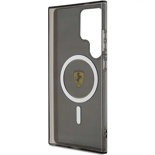 Ferrari FEHMS24LU3SMY S24 Ultra S928 yellow/yellow hardcase IML Smoked Inner Circle Line MagSafe - Cell phone cases