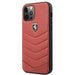 Ferrari FEHQUHCP12MRE iPhone 12/12 Pro red/red hardcase Off Track Quilted - Cell phone cases and covers<<<HurtelXML