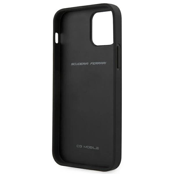Ferrari FEHQUHCP12MRE iPhone 12/12 Pro red/red hardcase Off Track Quilted - Cell phone cases and covers<<<HurtelXML