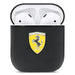 Ferrari FESA2LEBK AirPods cover black/black On Track Leather - Cell phone cases and covers<<<HurtelXML