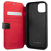 Ferrari FESAXFLBKP13SBK iPhone 13 mini 5.4’’ black/black book On Track Carbon Stripe - Cell phone cases