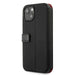 Ferrari FESAXFLBKP13SBK iPhone 13 mini 5.4’’ black/black book On Track Carbon Stripe - Cell phone cases