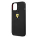 Ferrari FESSIHCP13MBK iPhone 13 6.1’’ black/black hardcase Silicone - Cell phone cases and covers<<<HurtelXML