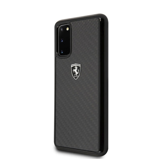 Ferrari Hardcase FEHCAHCS62BK S20 G980 black/black Carbon Heritage - Cell phone cases and covers<<<HurtelXML