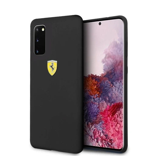 Ferrari Hardcase FESSIHCS62BK S20 G980 black/black Silicone - Cell phone cases and covers<<<HurtelXML