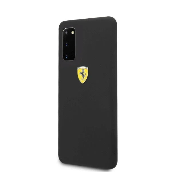 Ferrari Hardcase FESSIHCS62BK S20 G980 black/black Silicone - Cell phone cases and covers<<<HurtelXML