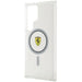 Ferrari IML Transp Inner Circle Line MagSafe case for Samsung Galaxy S24 Ultra - black - Cell phone cases
