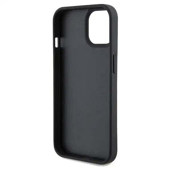 Ferrari Perforated Waves Metal Logo case for iPhone 15 / 14 / 13 - black - Cell phone cases and covers<<<HurtelXML