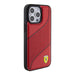 Ferrari Perforated Waves Metal Logo case for iPhone 15 Pro - red - Cell phone cases and covers<<<HurtelXML