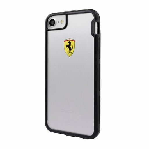 Ferrari Racing Shockproof Case for iPhone 7 / 8 / SE 2020 / SE 2022 - Transparent - Cell phone cases