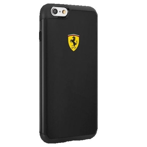 Ferrari Shockproof case for iPhone 6 / 6S - black - Cell phone cases and covers<<<HurtelXML