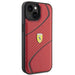 Ferrari Twist Metal Logo case for iPhone 15 - red - Cell phone cases and covers<<<HurtelXML