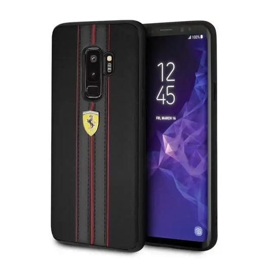 Ferrari Urban Case for Samsung Galaxy S9 Plus - Black - Cell phone cases and covers<<<HurtelXML
