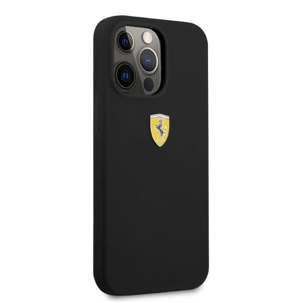 Ferrari FESSIHMP13XBK iPhone 13 Pro Max 6.7" black/black hardcase Silicone MagSafe