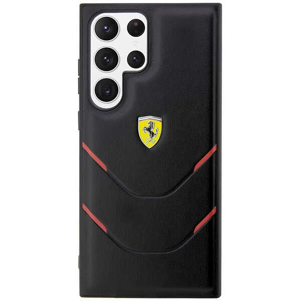 Ferrari FEHCS23LPBAK S23 Ultra S918 black/black hardcase Hot Stamp Lines