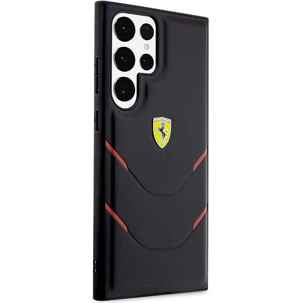Ferrari FEHCS23LPBAK S23 Ultra S918 black/black hardcase Hot Stamp Lines