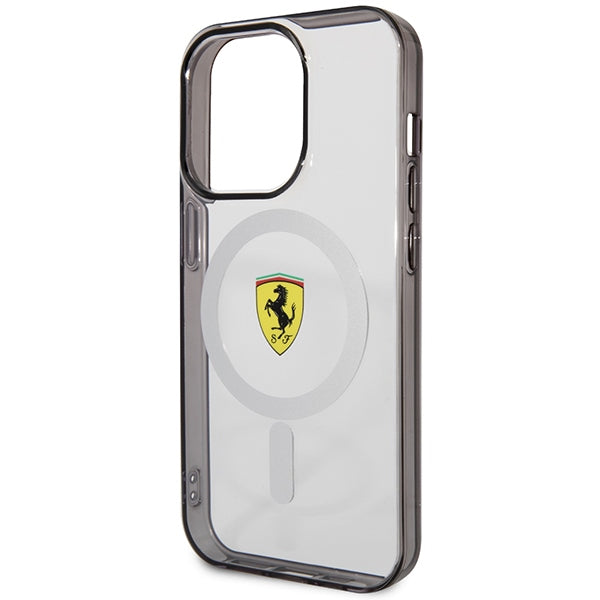 Ferrari FEHMP14LURKT iPhone 14 Pro 6.1" clear/transparent hardcase Outline Magsafe
