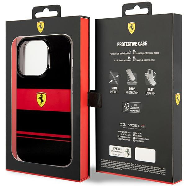 Ferrari FEHMP14LUCOK iPhone 14 Pro 6.1" black/black hardcase IMD Combi Magsafe