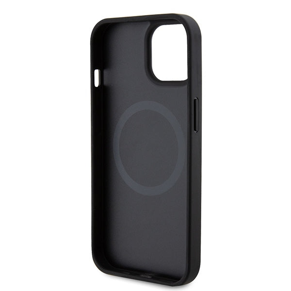 Ferrari FEHMP15SPTEK iPhone 15 6.1" black/black hardcase Carbon Metal Logo MagSafe